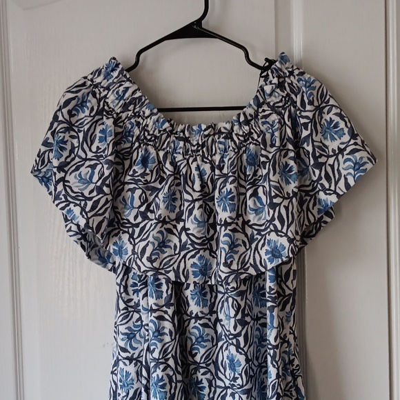 H&M floral  off the shoulder dress - Picture 3 of 6